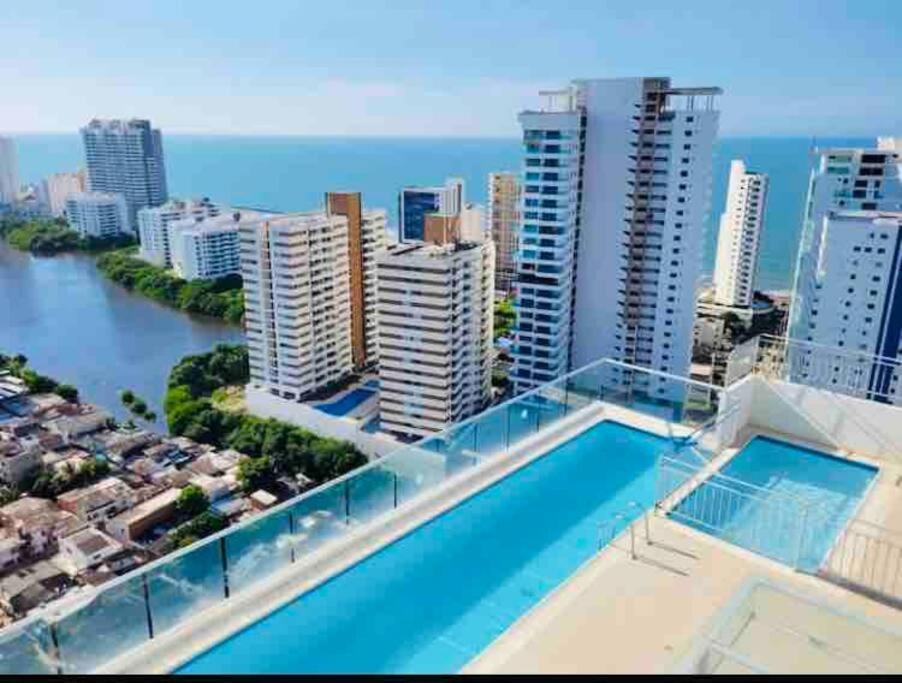 Luxury Apartamento Ubicacion Central Y Piscina. Cartagena Exterior foto